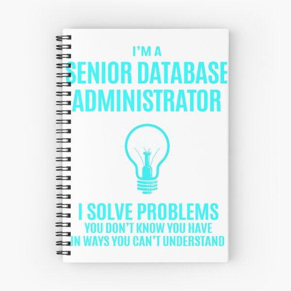 Item preview, Senior Database Administrator - I Solve Problems Job Gift designed and sold by melissaval2.