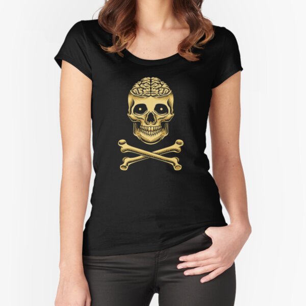 Item preview, Bright neon yellow skull and bones skull designed and sold by CHUROLOCO.