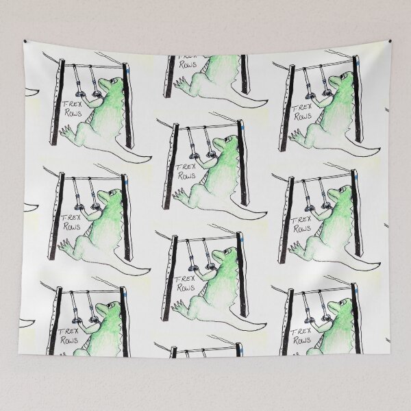 Item preview, T-Rex Rows designed and sold by DancingCreek.