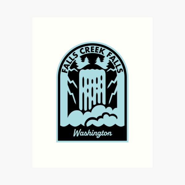 Item preview, Falls Creek Falls Washington designed and sold by HalpinDesign.