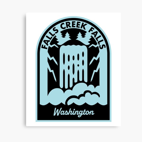 Item preview, Falls Creek Falls Washington designed and sold by HalpinDesign.