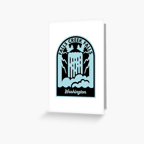 Item preview, Falls Creek Falls Washington designed and sold by HalpinDesign.