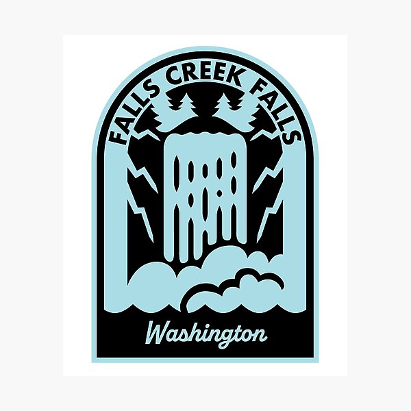 Item preview, Falls Creek Falls Washington designed and sold by HalpinDesign.