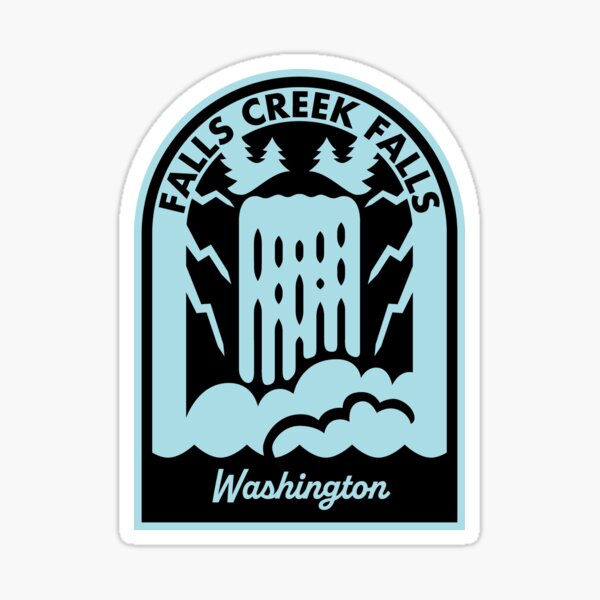 Item preview, Falls Creek Falls Washington designed and sold by HalpinDesign.