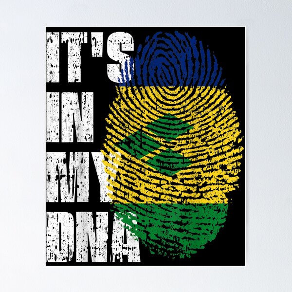Item preview, ITS IN MY DNA St Vincent  Grenadines Flag Roots designed and sold by CongtacConumi.