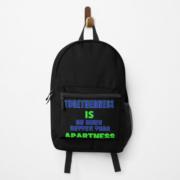 Item preview, Funny Togetherness Is So Much Better Than Apartness Blue and Green Letters designed and sold by podguy.