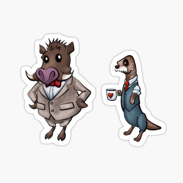 Mod Animals 4 Sticker
