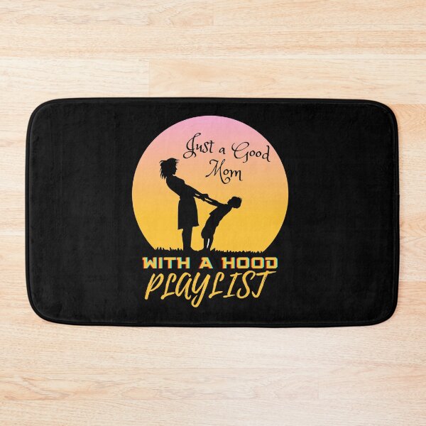 Item preview, Just A Good Mom With A Hood Playlist svg eps dxf png Files for Cutting Machines Cameo Cricut, Mother's Day, Mama, Funny Mom, Sublimation designed and sold by serenity sahara.