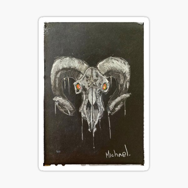 Devil's Sign Sticker