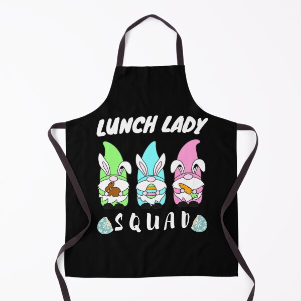 Item preview, Easter Day Gnome Lunch Lady Squad - Happy Easter Day Cute Gnomies designed and sold by MARCOS LILI.