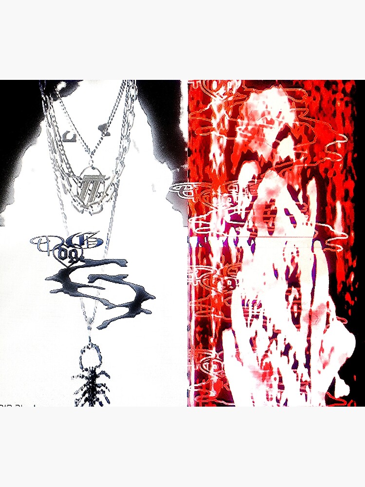 "Dg bladee YL Ecco2k TbDg album" Poster for Sale by receehan Redbubble