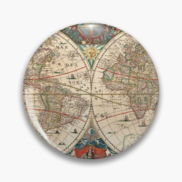 Item preview, Vintage World Map designed and sold by ind3finite.