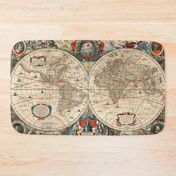 Item preview, Vintage World Map designed and sold by ind3finite.