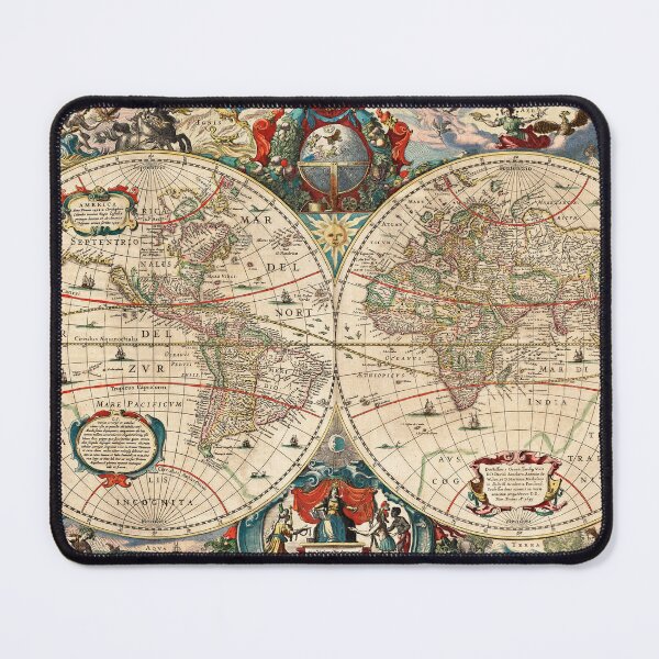 Item preview, Vintage World Map designed and sold by ind3finite.
