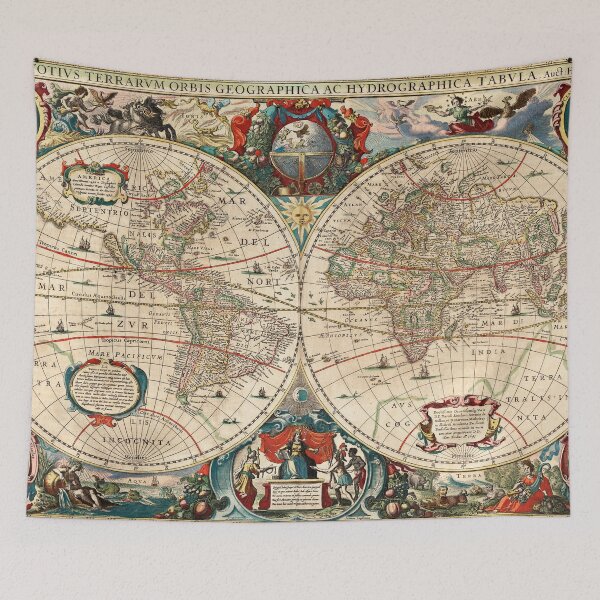 Item preview, Vintage World Map designed and sold by ind3finite.
