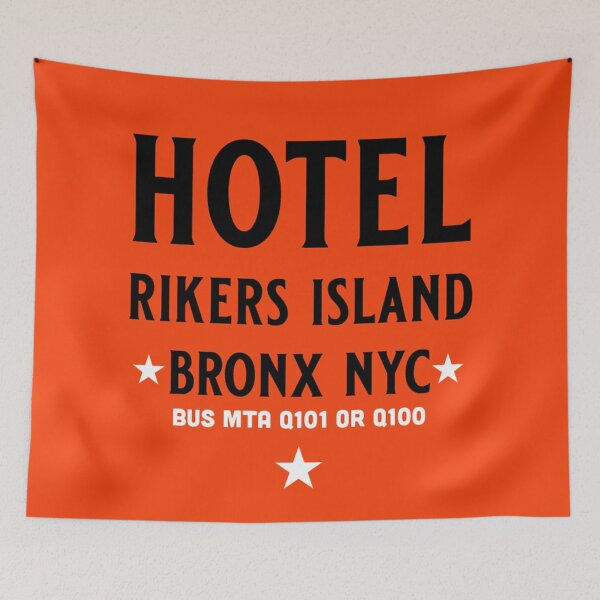 Item preview, Rikers Island - Bonx NYC - Parody Gifts.  designed and sold by happygiftideas.