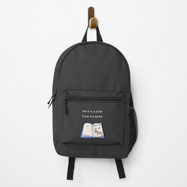 Item preview, Take a page from my book: Don't be an ass designed and sold by UnexpectedMemos.