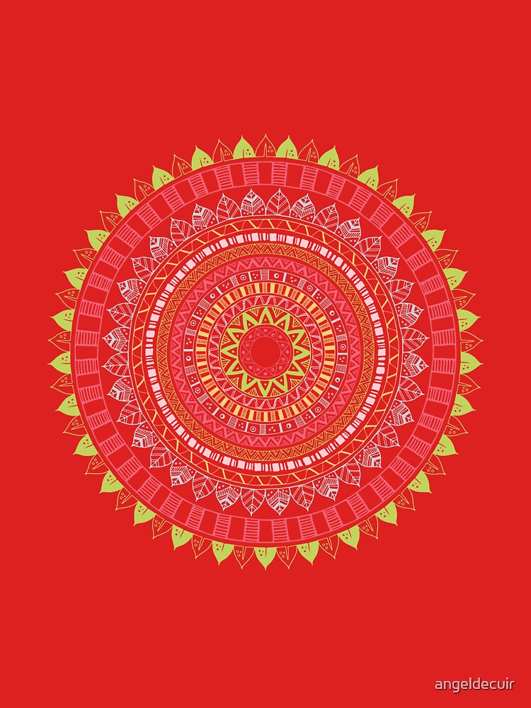 Boho mandala de angeldecuir