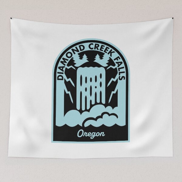Item preview, Diamond Creek Falls Oregon designed and sold by HalpinDesign.