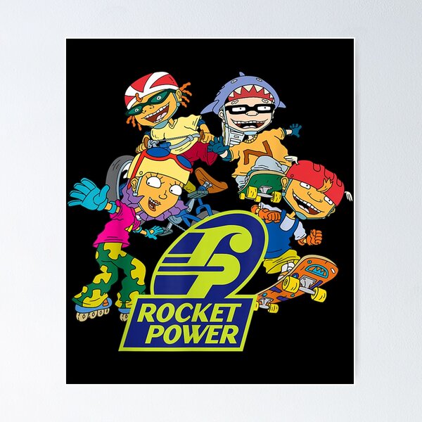 Vista previa del artículo con la obra «Personaje de Nickelodeon Rocket Power», diseñado y vendido por MoknilSunima.