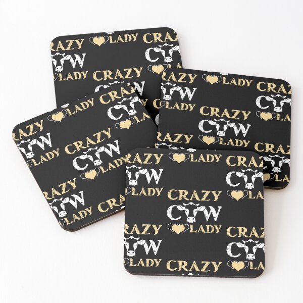 Item preview, Crazy Cow Lady designed and sold by LittleDuckk.
