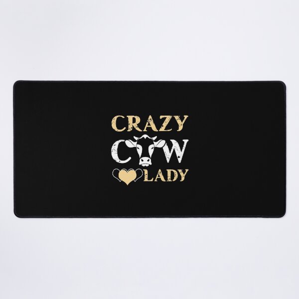 Item preview, Crazy Cow Lady designed and sold by LittleDuckk.