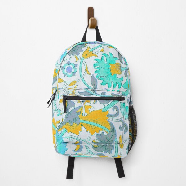 Item preview, Turquoise Yellow Grey Floral Lodden Pattern designed and sold by fowons.