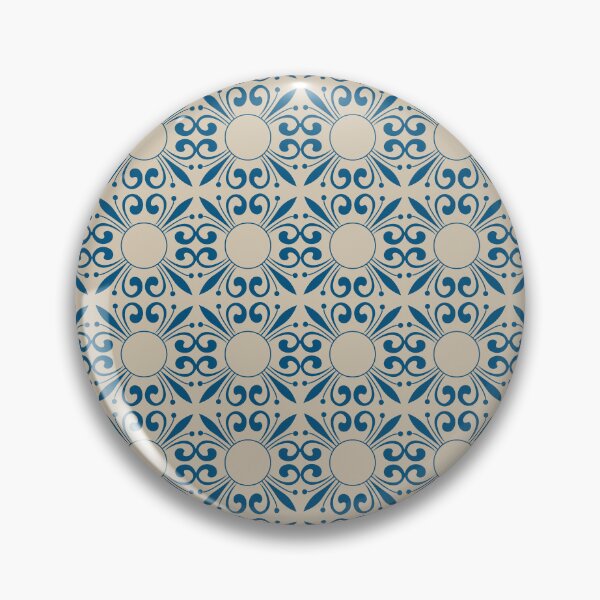Item preview, Navy and Sand Geo Pattern | Understated Design designed and sold by JillyJ05.