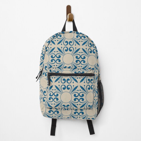 Item preview, Navy and Sand Geo Pattern | Understated Design designed and sold by JillyJ05.