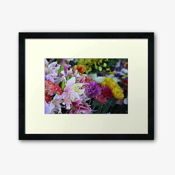 Saigon Blooms Framed Art Print