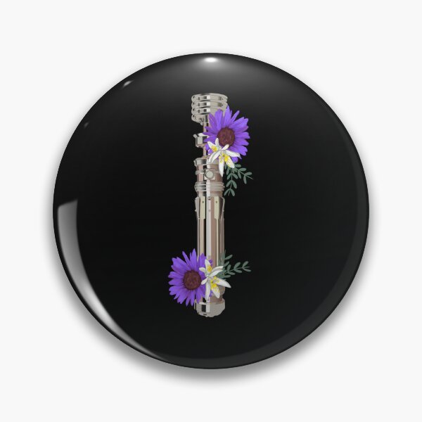 Item preview, Leia’s Lightsaber sprouting purple flowers designed and sold by urbainplne.
