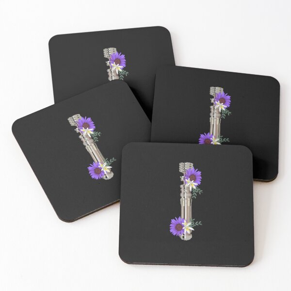 Item preview, Leia’s Lightsaber sprouting purple flowers designed and sold by urbainplne.