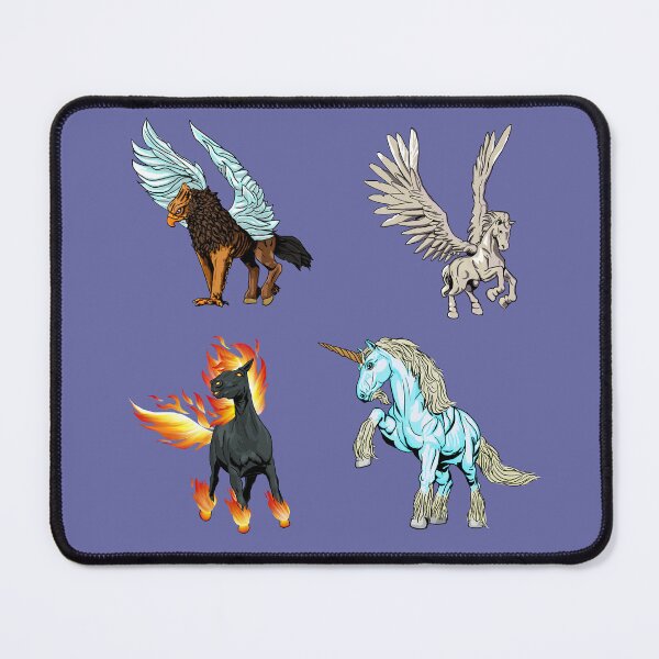 Item preview, DND Hippogriff Pegasus Nightmare Unicorn Set designed and sold by Black-Orc.
