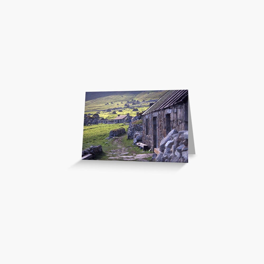 Village street, St Kilda Greeting Card