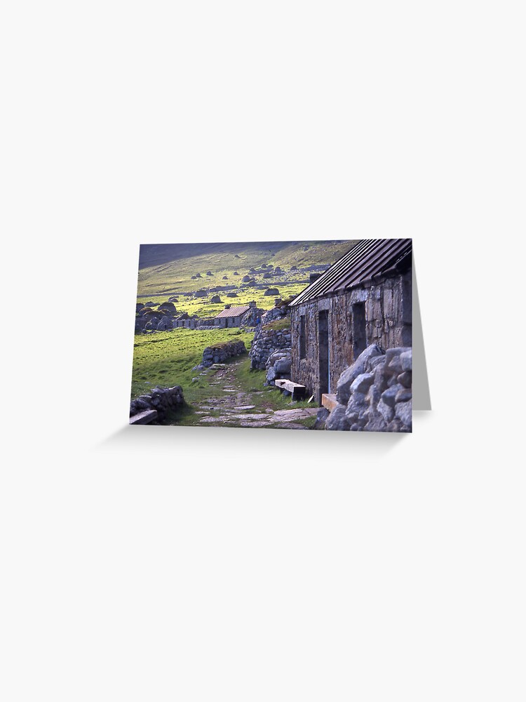Thumbnail 1 of 2, Greeting Card, Village street, St Kilda designed and sold by orcadia.