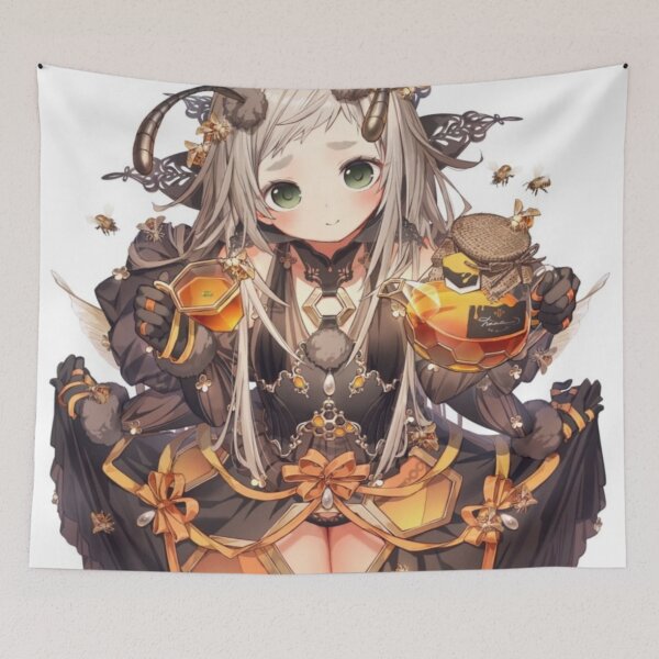 Item preview, Bee Queen || Anime girl  designed and sold by AszaAri.