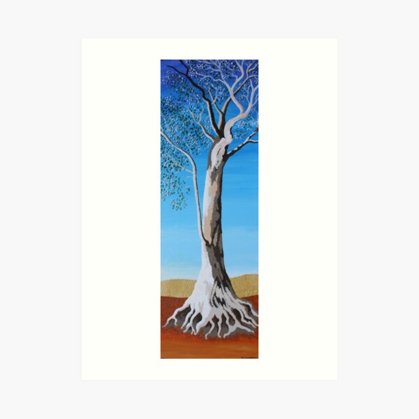 RIVER RED GUM (AUSTRALIAN OUTBACK) Art Print