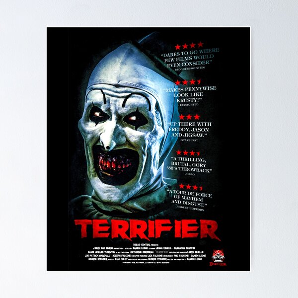 Item preview, Music Vintage Retro Terrifier 2017 Movie Poster Love You Fans designed and sold by BriceMills674.