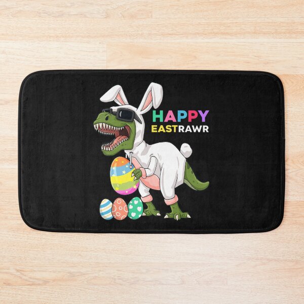 Item preview, Happy Eastrawr Easter Bunny Dinosaur Eggs Boys Kids designed and sold by pixelsimple.
