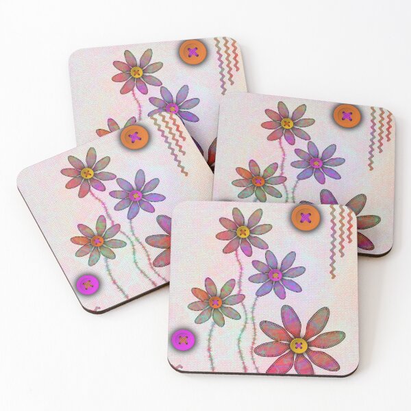 Item preview, Stitched floral designed and sold by Patsy Hart.