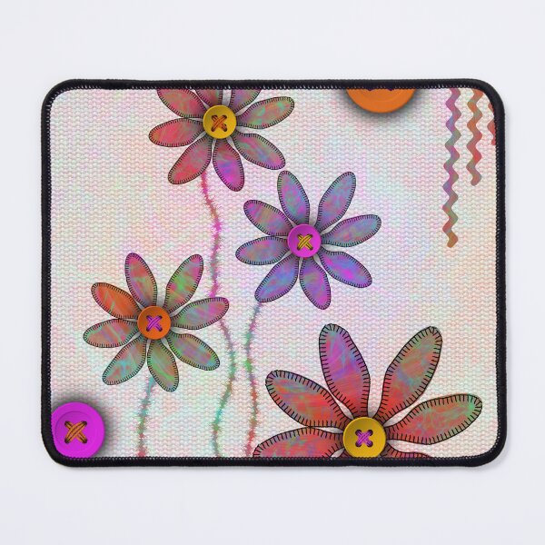 Item preview, Stitched floral designed and sold by Patsy Hart.