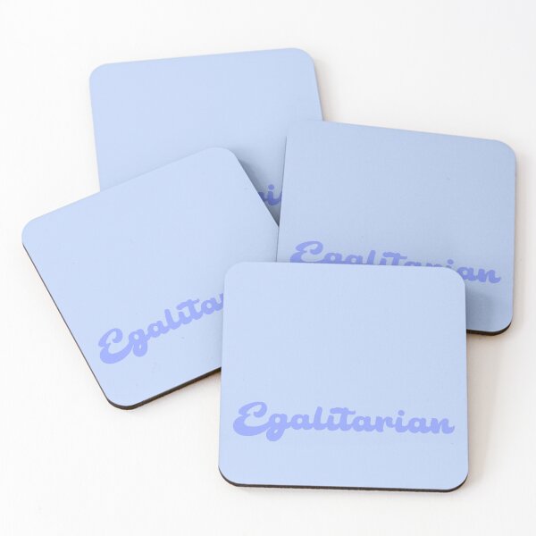Item preview, Periwinkle Egalitarian in Script designed and sold by AshTreeCrtvCo.