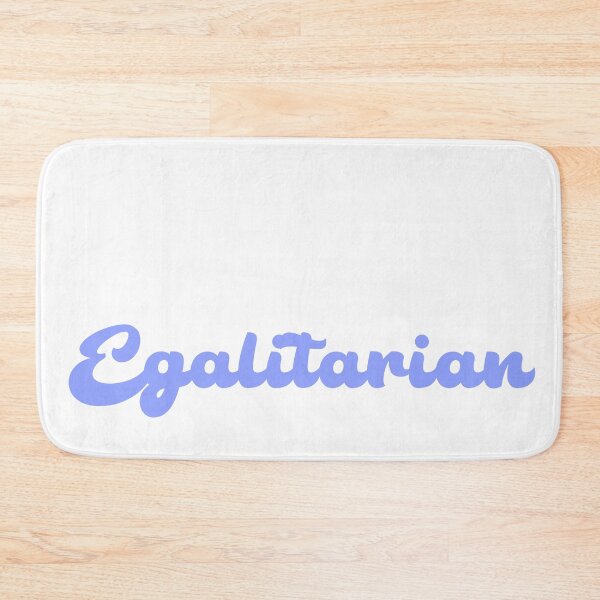 Item preview, Periwinkle Egalitarian in Script designed and sold by AshTreeCrtvCo.