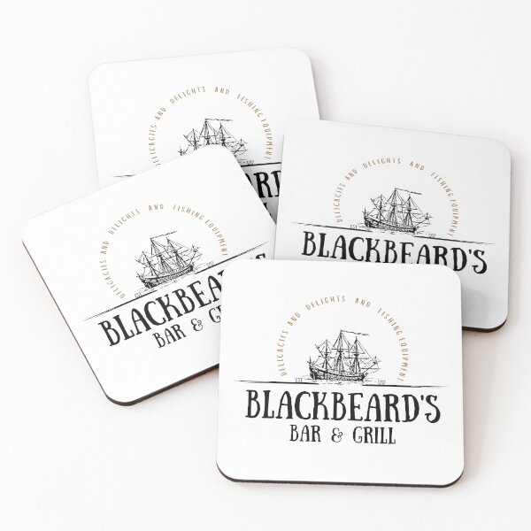Item preview, Blackbeard's Bar and Grill designed and sold by TipintheJar.