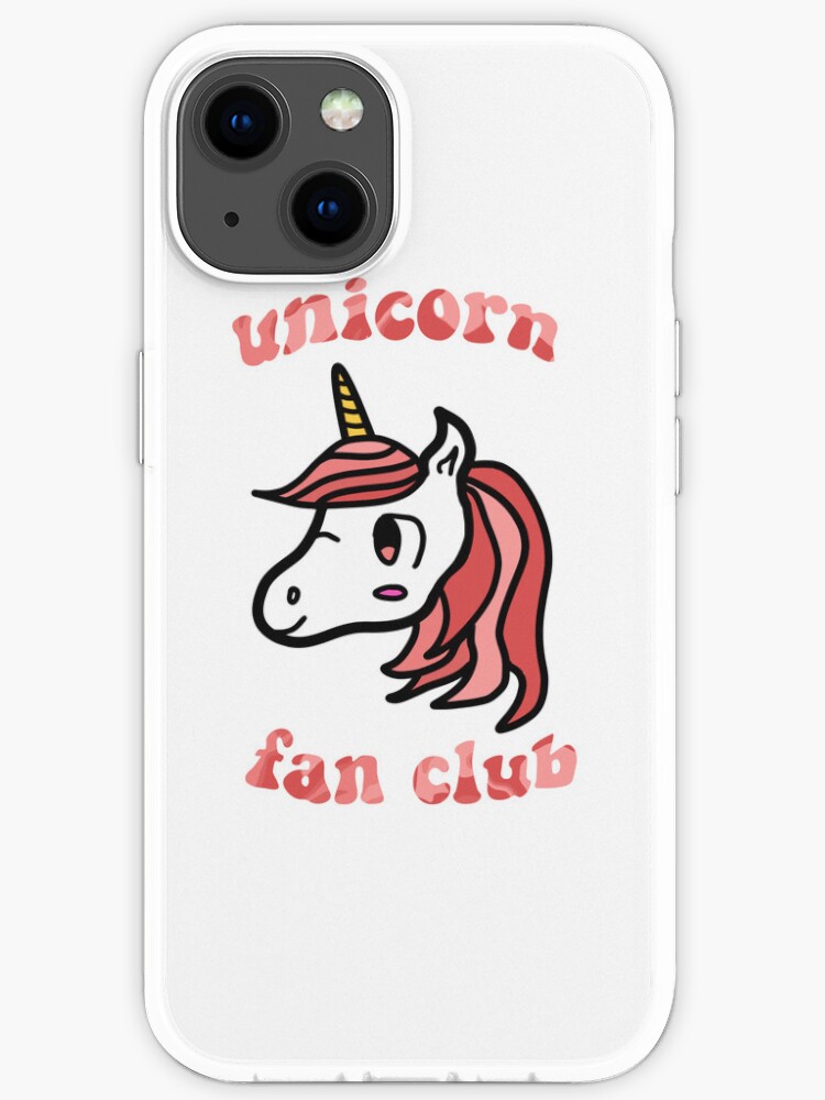 Unicorn Fan Club Iphone Case By Vivitv Redbubble
