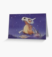 Cubone Greeting Card