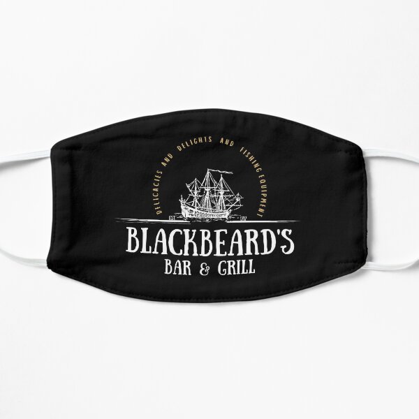 Blackbeard's Bar and Grill  Flat Mask