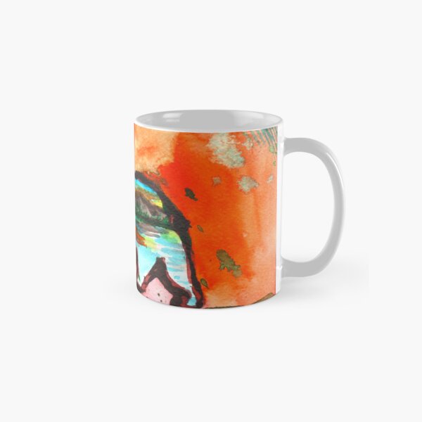 Big Bear Painting Watercolor Classic Mug
