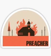 Preacher church comics Sticker
