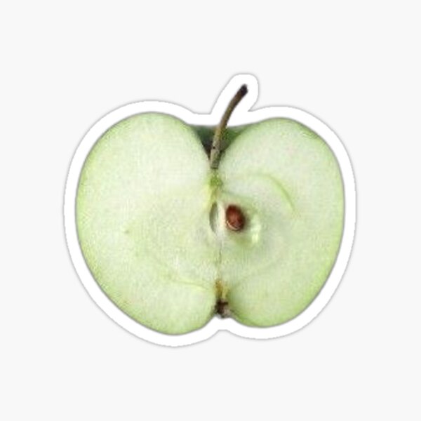 Green apple Sticker